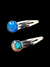 • PAR DE HAIR-CLIPS • LUNARE •