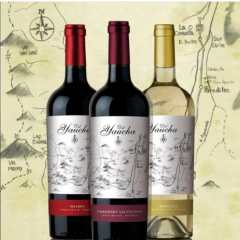 VINO CABERNET "DEL YAUCHA" Caja x 6 botellas.