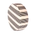 Meditation Stool Round Ethnic Aguayo Natural with Black Stripes - buy online