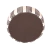 Meditation Stool Round Ethnic Aguayo Natural with Black Stripes on internet