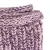 Women's Alpaca Collar English Point Lilac Blend - La Casa Etnica