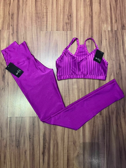 Conjunto Legging Glow Rosa