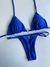 Biquini Cortininha com Argola Azul Bic