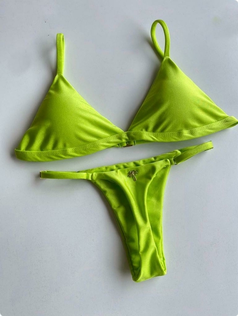 Biquíni Básico Fio Verde Lima