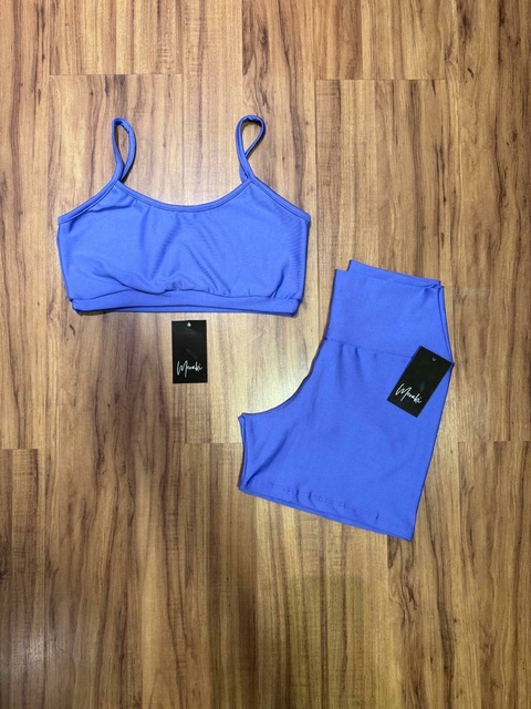 Conjunto Mel Roxo Claro