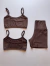 Conjunto Maya Marrom