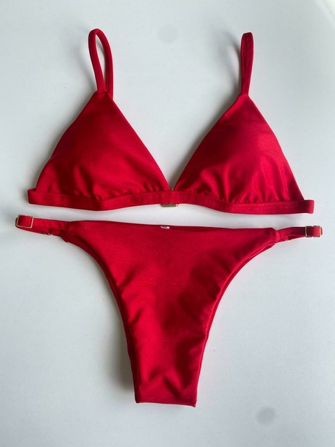 Biquíni Básico Vermelho Glow