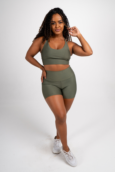 Conjunto Bia- Verde Militar