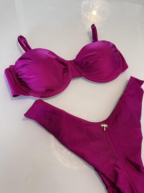 Biquini Itacaré Rosa Escuro