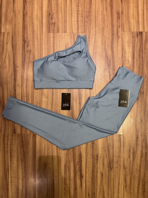 Conjunto Legging Cami- Azul Piscina