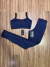 Conjunto Legging Mel c/ Bolso Azul Marinho