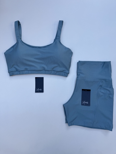 Conjunto Liz- Azul Piscina