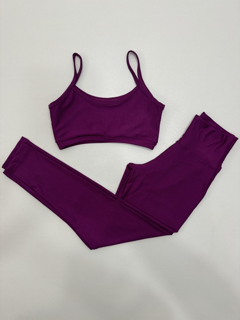 Conjunto Legging Mel Uva