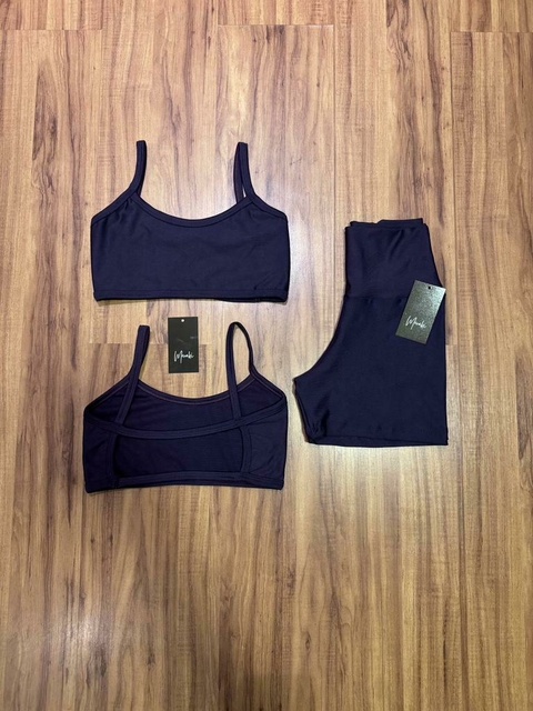 Conjunto Maya- Roxo Escuro