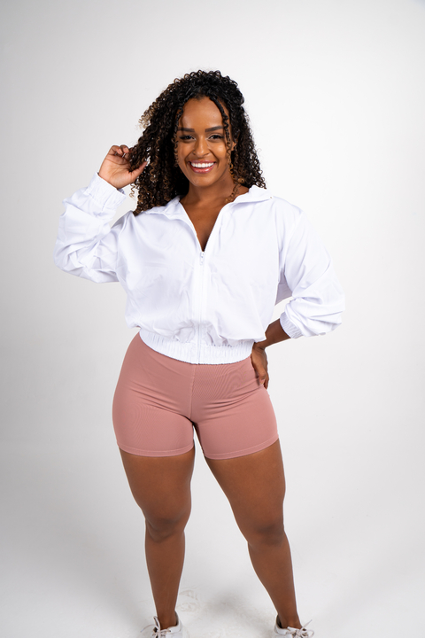 Jaqueta Corta Vento- Branco - comprar online