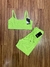 Conjunto Short Canelado Gloss Verde Lima