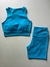 Conjunto Short Alice Azul