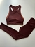 Conjunto Legging Yale Marrom