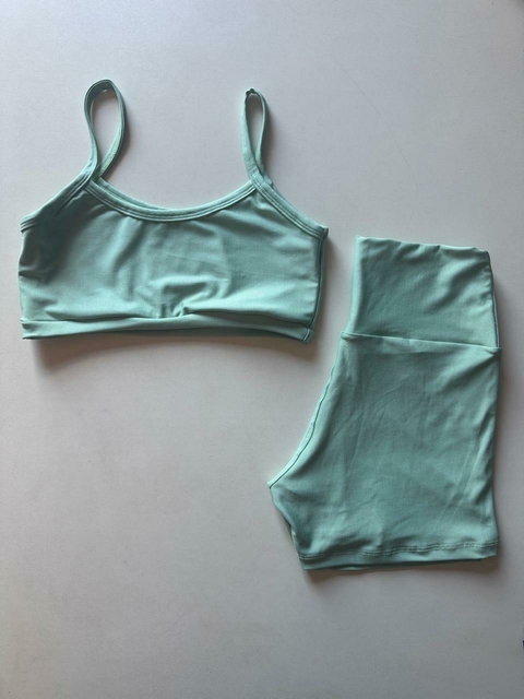 Conjunto Mel Verde Água - comprar online