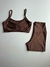 Conjunto Isa Marrom