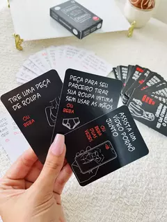 BARALHO DESEJO E DRINKS PARA CASAIS- 50 CARTAS - loja online