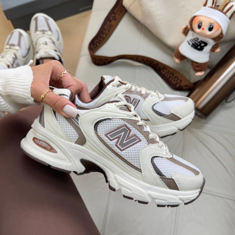 Tênis NB 530 Bege e marrom - comprar online