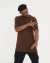 Camiseta Monte Leste Oversized ML (Marrom) - Kreton Streetwear