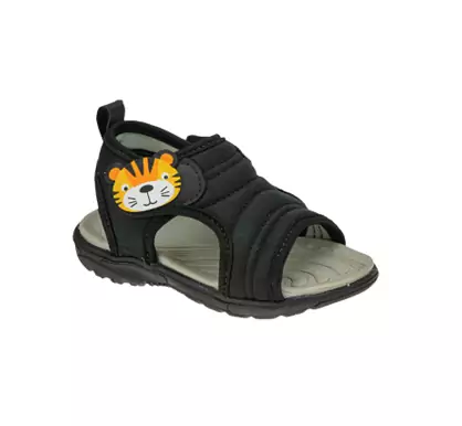 Sandalinha Kids | Cor Preto Tigrinho