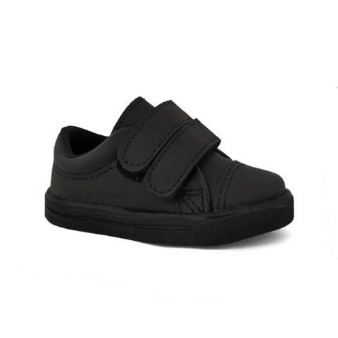 Tênis Kids | Cor Preto [fecho de Velcro]