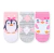 Caixa Kit de 3 Meias | soquete pinguim