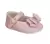 Sapatilha confort de Bebê | Rosa e de laço
