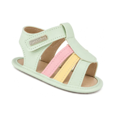 Sandalia Abertinha de Bebê | Grade fechada 12 pares - - loja online