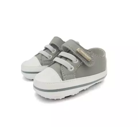 Tênis Confort de Bebê | Cor cinza