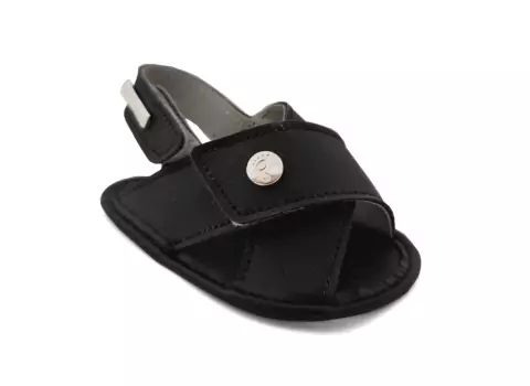 Sandália Cruzada confort de Bebê | Cor Preto