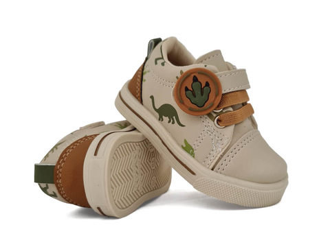 Tênis Kids | Dino Cor Bege