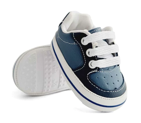 Sapatinho De Bebê New Confort | Cor Azul Marinho