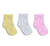 Kit de 3 Meias - Cor Branca - loja online