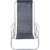 Cadeira de Praia Reclinavel Lazy em Aluminio Azul Marinho - loja online