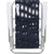 Imagem do Cadeira de Praia Reclinavel Lazy em Aluminio Azul Marinho