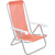 Cadeira de Praia Reclinavel Lazy em Aluminio Coral