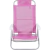 Cadeira de Praia Reclinavel Sunny em Aluminio Rosa - Clube Bel