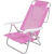 Cadeira de Praia Reclinavel Sunny em Aluminio Rosa - loja online