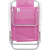Imagem do Cadeira de Praia Reclinavel Sunny em Aluminio Rosa