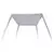 Tenda Gazebo Tubular (inclinada) 3m x 3m Polietileno Azul e Branca Bel - loja online