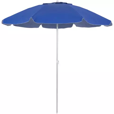 Guarda-sol em Bagum e Haste de Alumínio 2,00m Azul Royal Bel