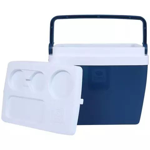 Caixa Térmica 28 Litros Azul Bel
