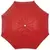 Guarda-Sol Caioba em Bagum e Haste de Madeira 2,40m Vermelho Bel - comprar online