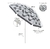 GUARDA-SOL CAPRI 2,40 M POLIESTER+SILVER COATING ARTIC. ALUMINIO ESTAMPAS SORTIDAS BEL - Clube Bel