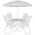 CONJUNTO DE JARDIM NORONHA BRANCO BEL
