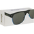 Óculos de Sol Glassy Shredder - Black/ Blue Trim - Clube Bel